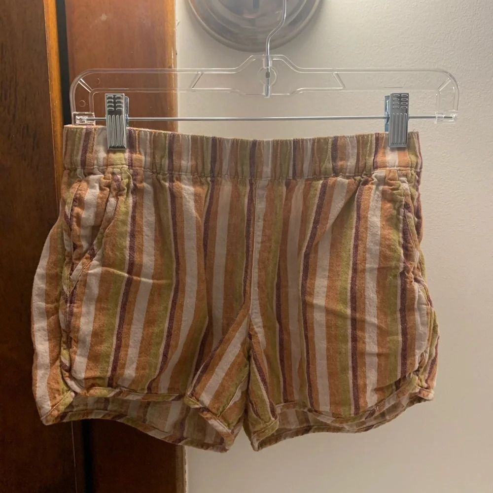 Madewell Linen-Cotton Pull-On Shorts - Picture 3 of 7